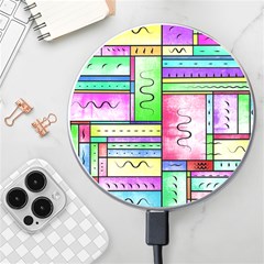 Colorful Pattern Wireless Charger by gasi