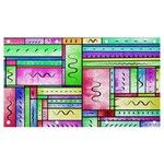 Colorful pattern Banner and Sign 7  x 4  Front