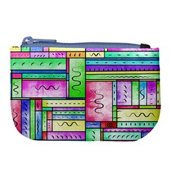 Colorful Stylish Design Large Coin Purse by gasi