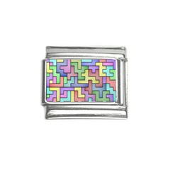 Colorful Stylish Design Italian Charm (9mm) by gasi