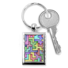 Colorful Stylish Design Key Chain (rectangle) by gasi