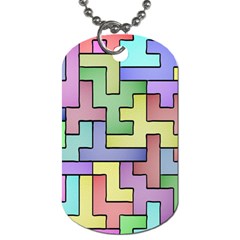 Colorful Stylish Design Dog Tag (one Side) by gasi