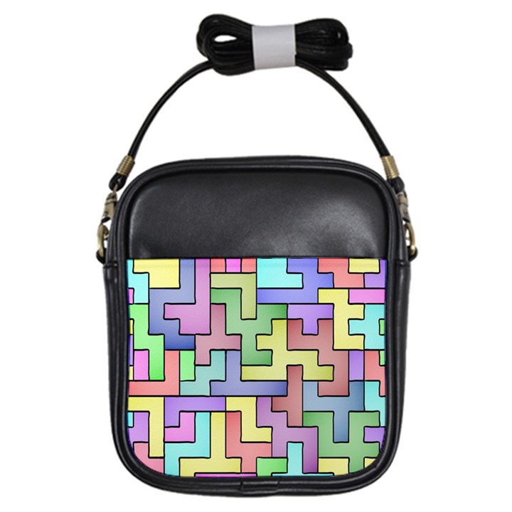 Colorful stylish design Girls Sling Bag