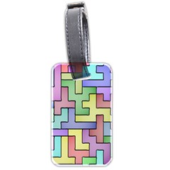 Colorful Stylish Design Luggage Tag (two Sides) by gasi