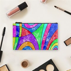 Colorful Stylish Design Cosmetic Bag (small) by gasi