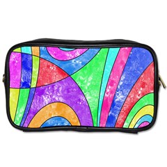 Colorful Stylish Design Toiletries Bag (one Side) by gasi