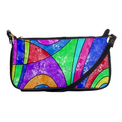 Colorful Stylish Design Shoulder Clutch Bag by gasi