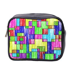 Colorful Stylish Design Mini Toiletries Bag (two Sides) by gasi