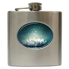 Sparkle Lotus Hip Flask (6 Oz) by Sparkle