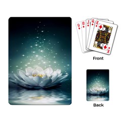 Sparkle Lotus Playing Cards Single Design (rectangle)