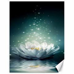 Sparkle Lotus Canvas 18  X 24  by Sparkle