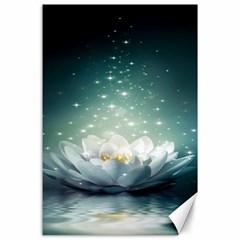 Sparkle Lotus Canvas 24  X 36  by Sparkle