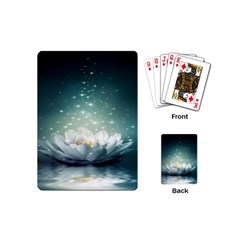 Sparkle Lotus Playing Cards Single Design (mini) by Sparkle