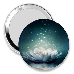 Sparkle Lotus 3  Handbag Mirrors by Sparkle