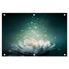 Sparkle Lotus Banner And Sign 6  X 4  by Sparkle