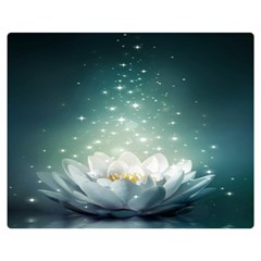 Sparkle Lotus Flano Blanket (medium) by Sparkle