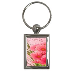 Nature Flowers Key Chain (rectangle) by Sparkle