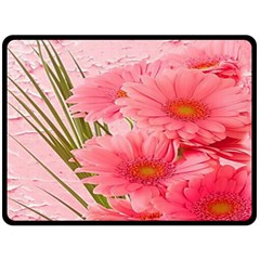 Nature Flowers Fleece Blanket (large) by Sparkle