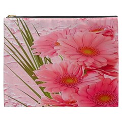 Nature Flowers Cosmetic Bag (xxxl) by Sparkle