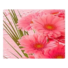 Nature Flowers Double Sided Flano Blanket (large) by Sparkle