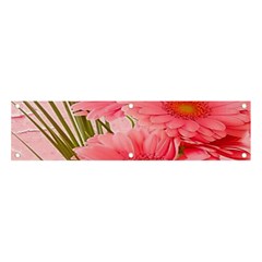 Nature Flowers Banner And Sign 4  X 1  by Sparkle