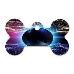 Digitalgalaxy Dog Tag Bone (one Side) by Sparkle