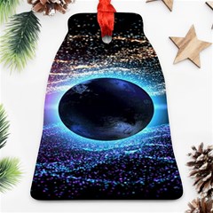 Digitalgalaxy Bell Ornament (two Sides)