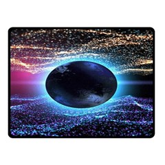 Digitalgalaxy Double Sided Fleece Blanket (small) by Sparkle