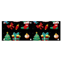 Christmas Pattern Banner And Sign 6  X 2  by designsbymallika