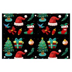 Christmas Pattern Banner And Sign 6  X 4 