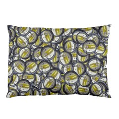 Gong Instrument Motif Pattern Pillow Case (two Sides) by dflcprintsclothing