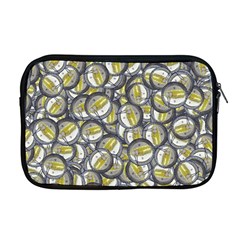 Gong Instrument Motif Pattern Apple Macbook Pro 17  Zipper Case by dflcprintsclothing