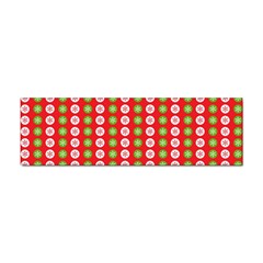 Festive Pattern Christmas Holiday Sticker Bumper (10 Pack) by Ravend