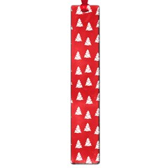 White Christmas Tree Red Large Book Marks by TetiBright