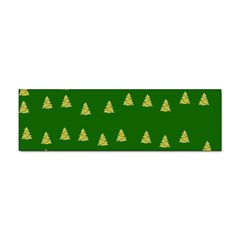 Green Christmas Trees Green Sticker (bumper)