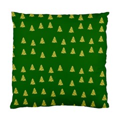 Green Christmas Trees Green Standard Cushion Case (two Sides) by TetiBright