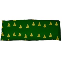 Green Christmas Trees Green Body Pillow Case (dakimakura)