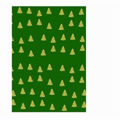 Green Christmas Trees Green Large Garden Flag (two Sides)