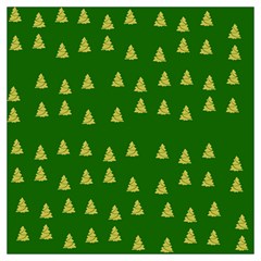 Green Christmas Trees Green Lightweight Scarf 