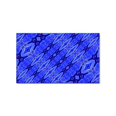 Abstract Tech Modern Pattern Sticker Rectangular (100 Pack)