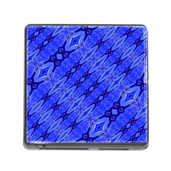 Abstract Tech Modern Pattern Memory Card Reader (square 5 Slot) by dflcprintsclothing