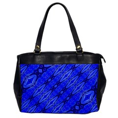 Abstract Tech Modern Pattern Oversize Office Handbag by dflcprintsclothing