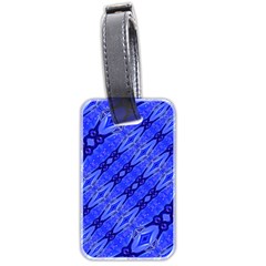 Abstract Tech Modern Pattern Luggage Tag (two Sides) by dflcprintsclothing