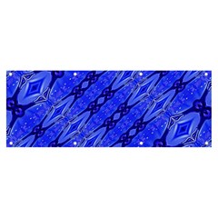 Abstract Tech Modern Pattern Banner And Sign 8  X 3 