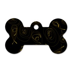 Fish 711 Dog Tag Bone (one Side) by Mazipoodles