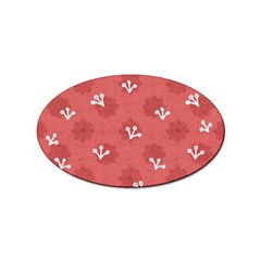 Background Graphic Wallpaper Decor Backdrop Design Art Pink Sticker Oval (100 Pack) by Pakemis