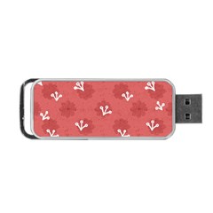 Background Graphic Wallpaper Decor Backdrop Design Art Pink Portable Usb Flash (one Side) by Pakemis