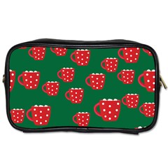 Christmas Coffee Toiletries Bag (one Side)