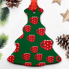 Christmas Coffee Christmas Tree Ornament (two Sides)