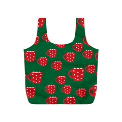 Christmas Coffee Full Print Recycle Bag (s) by designsbymallika